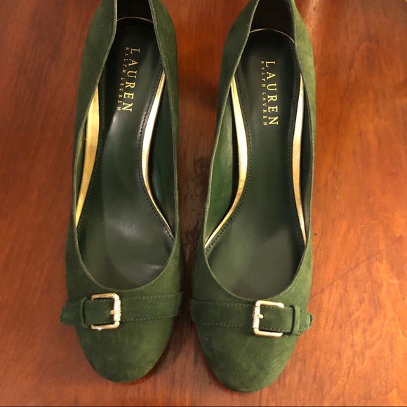 hunter green heels